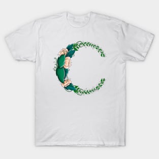 Illustrated letter - C T-Shirt